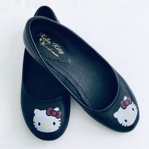 Hello Kitty Victoria Couture Designer Shoes Leather Size 5 Sanrio 2007 Rare